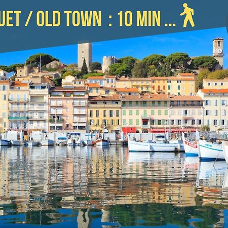 Luxury Maubourg - Vue Mer - Croisette 50M Plage - Clim - Terrasse Cannes Ngoại thất bức ảnh